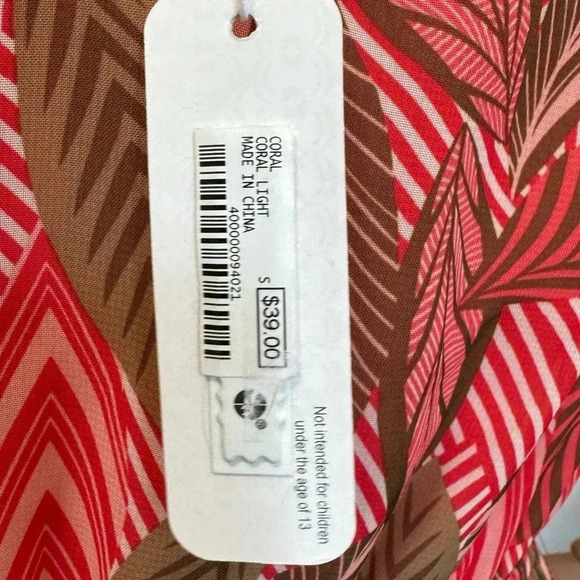 NWT CHARMING CHARLIE Botanical Maxi Tropical Pink Off Shoulder Long Dress Lined - Picture 6 of 11